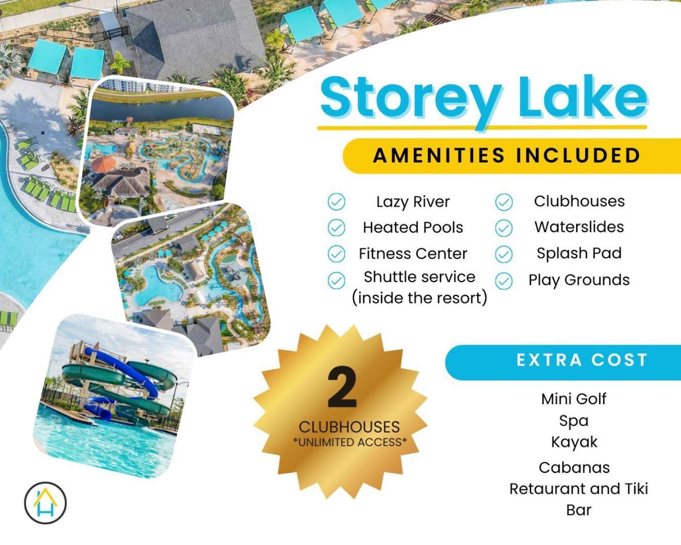 Cute Lakeview 2Br Condo With 2 Clubhouses Kissimmee Kültér fotó